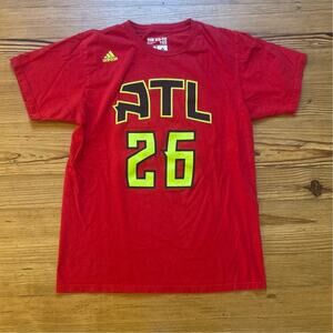 Adidas Atlanta Hawks Kyle Korver 26 short sleeve shirt SIZE M